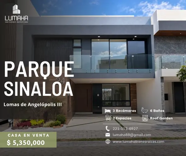 Casa en Lomas de Angelópolis, San Andrés Cholula, Puebla — foto 1 de 20