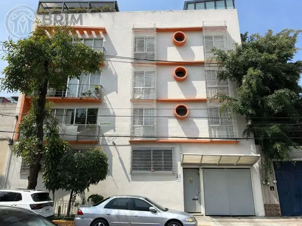 Departamento en Renta, Colonia Del Carmen, Roof Garden Privado y 2 Estacionamientos Fijos — foto 1 de 12
