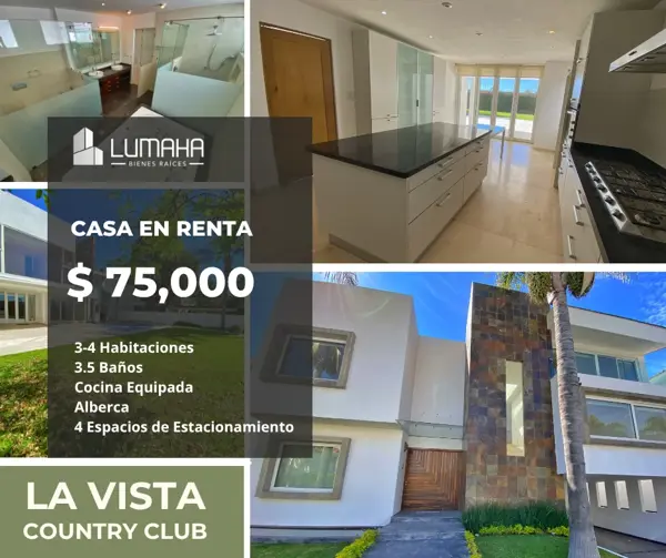 Casa en La Vista Contry Club, San Andrés Cholula, Puebla — foto 1 de 24