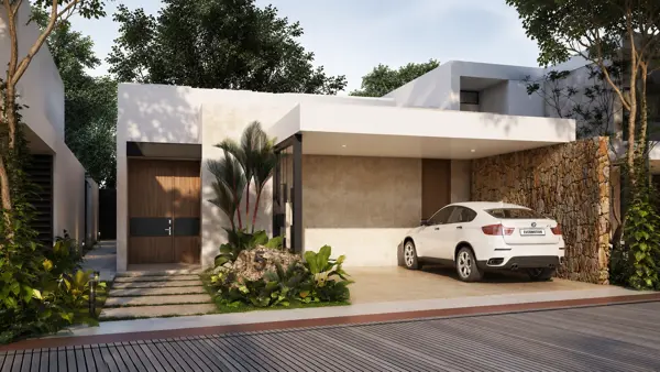Casa de Una Planta en Pre-Venta en Silvesta Privada Residencial, Conkal — foto 1 de 54