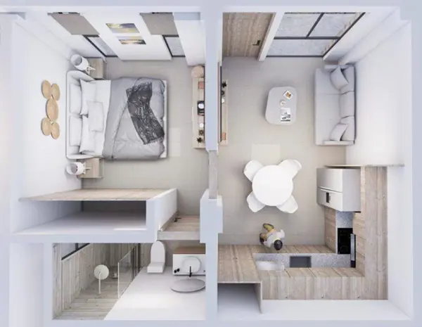 Departamento(HA) en Venta en Jade en Puerto Carey en Chelem — foto 1 de 15
