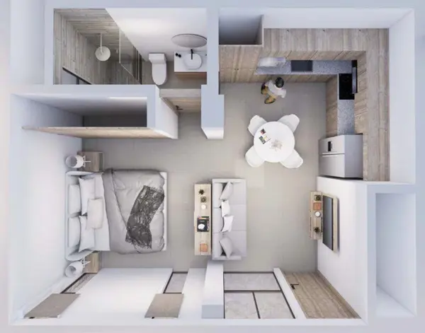 Departamento(HB) en Venta en Jade en Puerto Carey en Chelem — foto 1 de 15