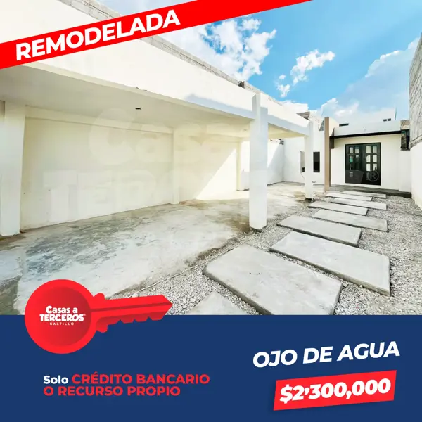 Casa en venta en Ojo de Agua, Saltillo — foto 2 de 26