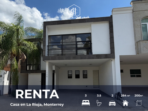 RENTA | Casa en La Rioja, Monterrey — foto 1 de 20