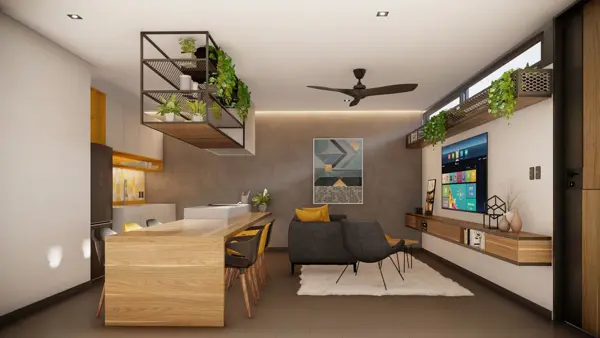 Departamento en venta en Sodzil Norte, Mérida — foto 3 de 10