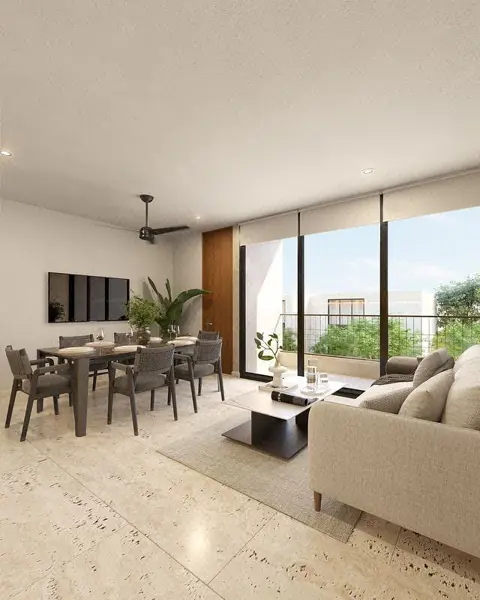 Departamentos de 1 y 2 Recámaras en Montes de Amé, Mérida — foto 1 de 14