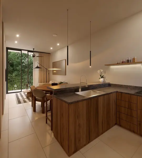 Departamento en venta en Sodzil Norte, Mérida — foto 2 de 12