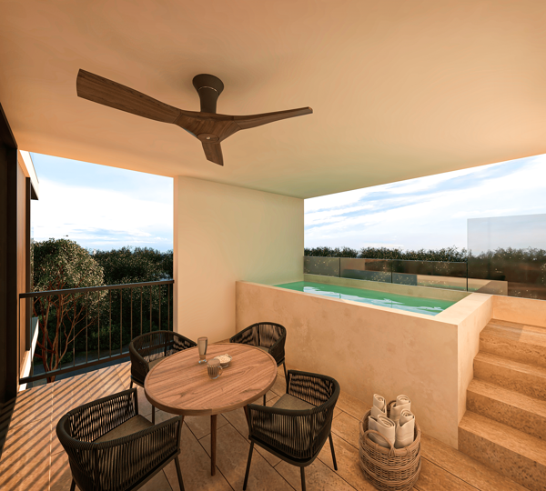 Departamento en venta en San Ramon Norte, Mérida — foto 3 de 12