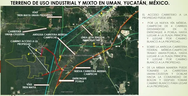 Terreno en venta en Poxila, Umán — foto 3 de 9
