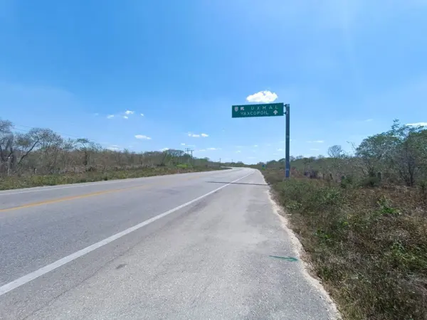 Terreno Sobre Carretera de 8.38 Hectareas en Uman, Yucatán. — foto 1 de 8