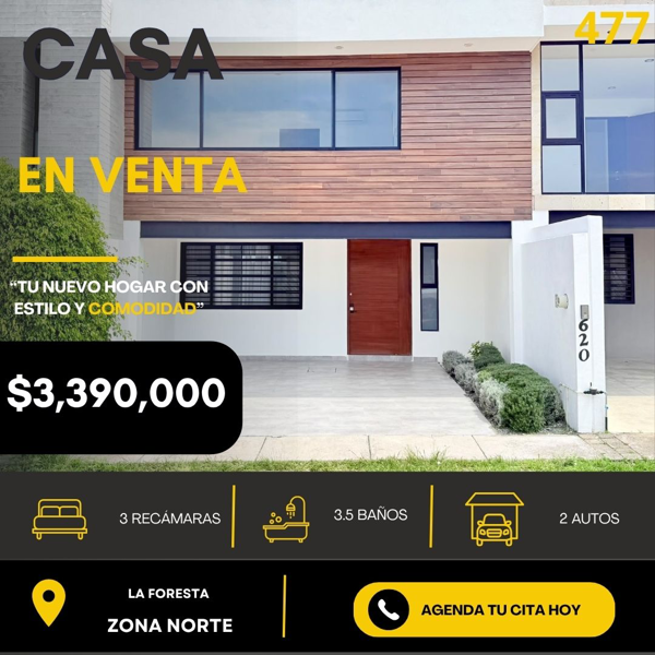 Casa en Venta en La Foresta, León - Excelente Ubicación y Comodidades — foto 1 de 15