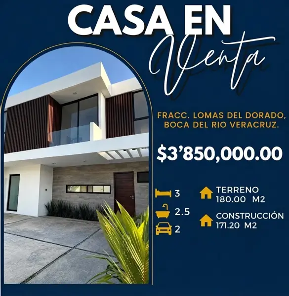 Casa en venta Fracc Lomas del Dorado — foto 1 de 12