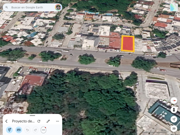 Avenida Bonampak ubicación Premium en Cancún: Terreno de 375 m² sobre Avenida Proyecto Comercial — foto 1 de 5