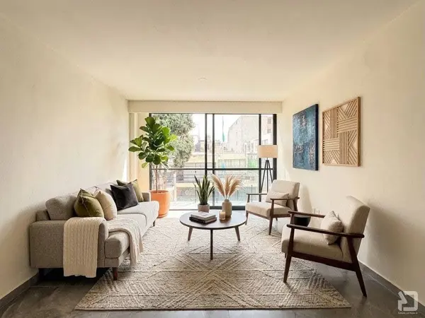 Departamento de 2 Recámaras en Letrán Valle, Benito Juárez — foto 1 de 5
