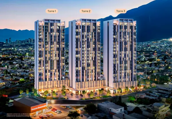 Departamento en Los Cedros, Monterrey, Nuevo León — foto 1 de 25