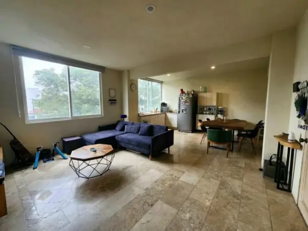 Venta departamento Del Valle 1 recamara 1 estacionamiento área de lavado vigilancia — foto 1 de 14