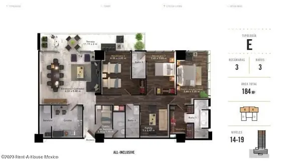 Departamento en venta en Interlomas, Huixquilucan — foto 2 de 34