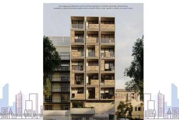Departamento en venta en Roma Sur, Cuauhtémoc — foto 2 de 12