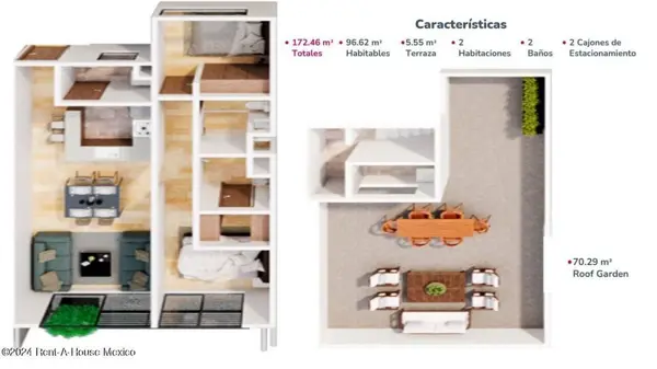 Departamento en venta en Roma Sur, Cuauhtémoc — foto 3 de 12