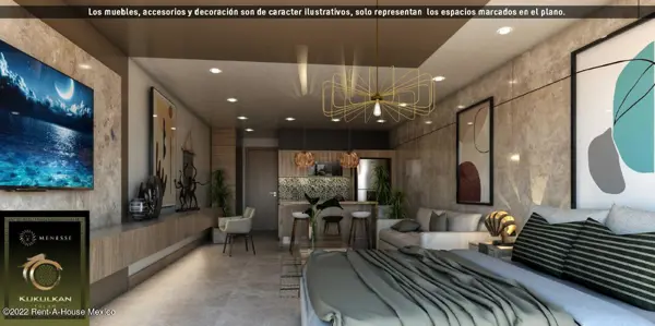 Departamento en venta en Aldea Zama, Tulum — foto 2 de 12