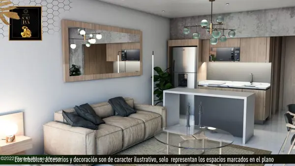 Departamento en Venta en Av Coba, Aldea Zama RU 23-3577. — foto 1 de 18
