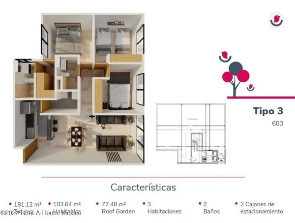 Departamento en Venta en Cuauhtémoc, Roma Sur AM. 25-189 — foto 1 de 12