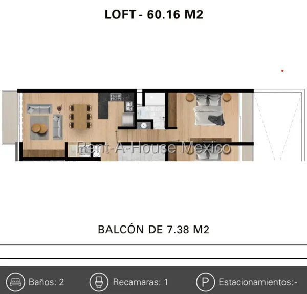 Departamento en venta en Roma Norte, Cuauhtémoc — foto 3 de 15