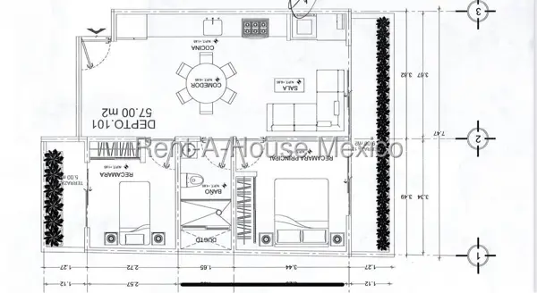 Departamento en venta en Los Manzanos, Miguel Hidalgo — foto 2 de 12