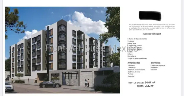 Departamento en Venta en Cuauhtémoc, Atlampa AM.25-1505 — foto 1 de 22