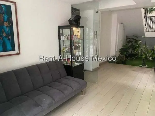 Departamento Amueblado en Renta en Campestre Churubusco 26-1588. — foto 1 de 24
