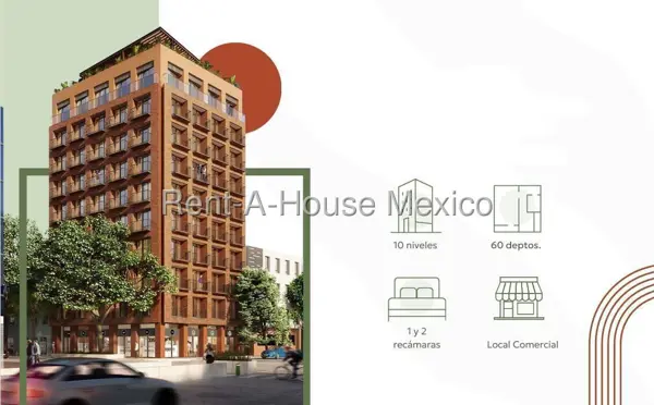 Departamento en venta en Juarez, Cuauhtémoc — foto 2 de 13