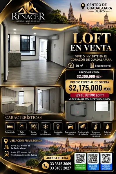 Departamento en venta en Guadalajara Centro, Guadalajara — foto 2 de 6