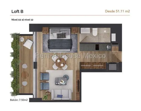 Departamento en venta en Juarez, Cuauhtémoc — foto 3 de 13