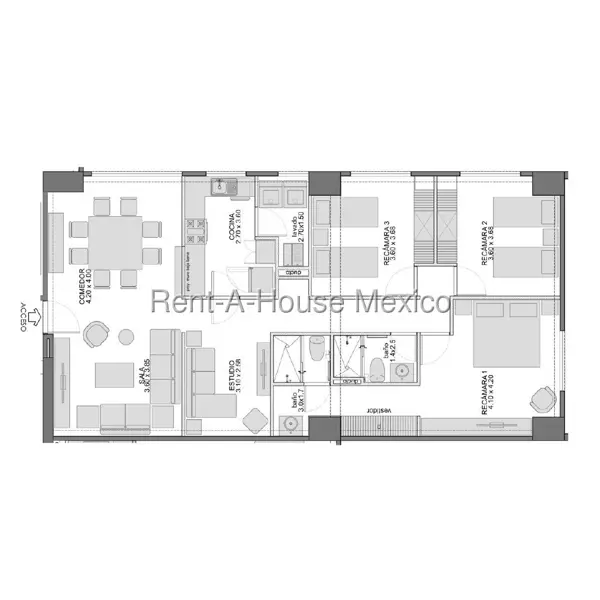 Departamento en venta en Manzanastitla, Cuajimalpa de Morelos — foto 3 de 50