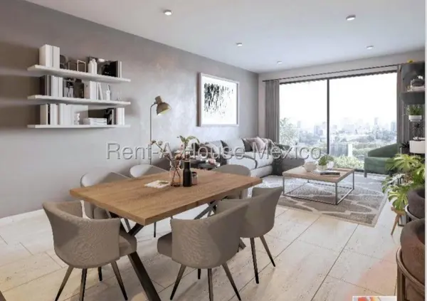 Departamento en Venta en Tizapan, Alvaro Obregón JL 25-2780. — foto 1 de 12
