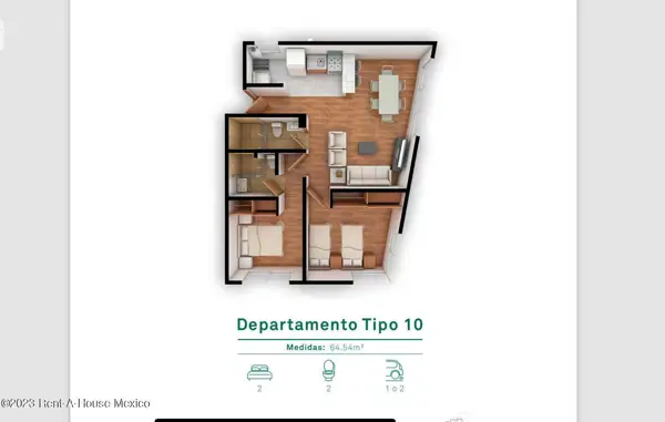Departamento en venta en Santo Domingo, Azcapotzalco — foto 2 de 13