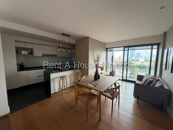 Departamento en Renta en Hipodromo Condesa, Cuauhtémoc JL 27-1078. — foto 1 de 25