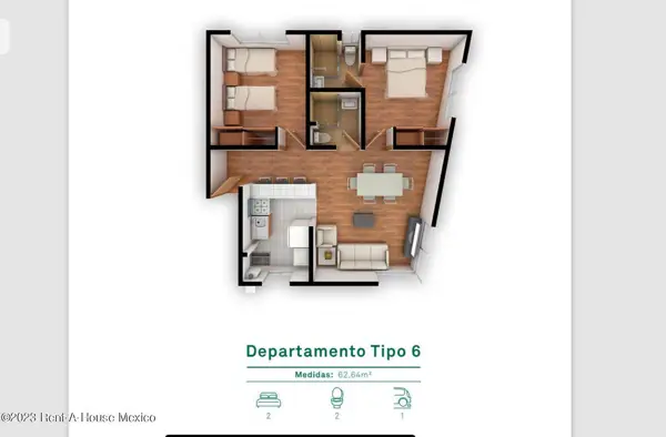 Departamento en venta en Santo Domingo, Azcapotzalco — foto 2 de 12