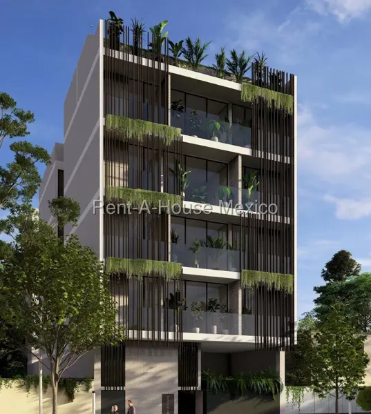 Departamento(Proyecto) en Venta en Iztacalco, Fraccionamiento Coyuya AM. 27-1217 — foto 1 de 15