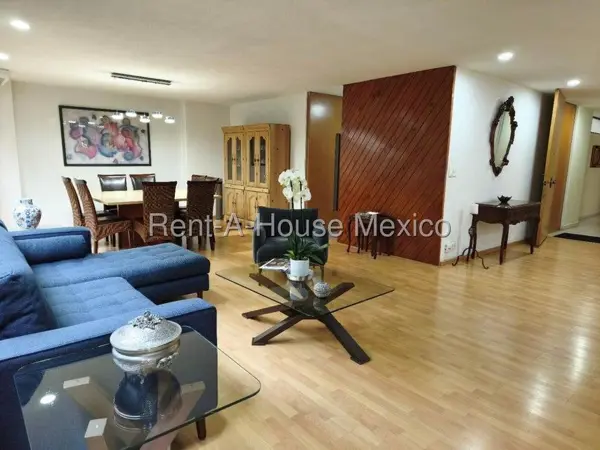 Departamento Amueblado en Renta en Miguel Hidalgo ,Polanco RT 27-1223. — foto 1 de 22