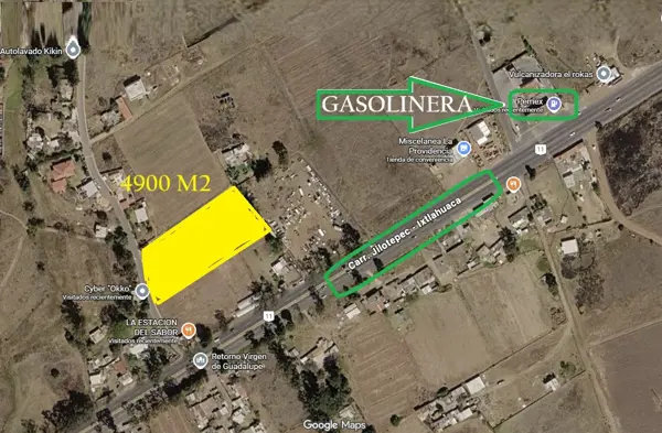 Terreno en venta en El Durazno de Cuauhtémoc, Jilotepec — foto 3 de 10