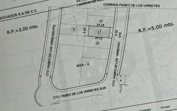 Terreno en venta en Virreyes Residencial, Zapopan — foto 3 de 8