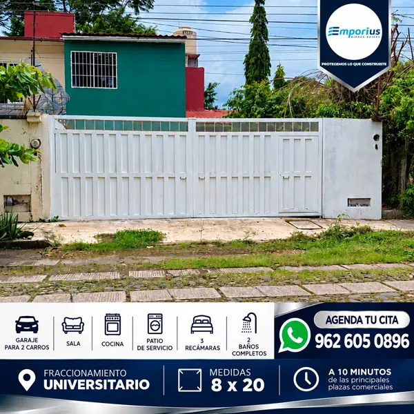 Casa en Venta en Fraccionamiento Universitario — foto 1 de 8