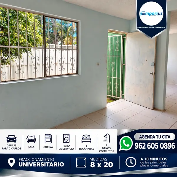 Casa en venta en Universitario, Tapachula — foto 3 de 8