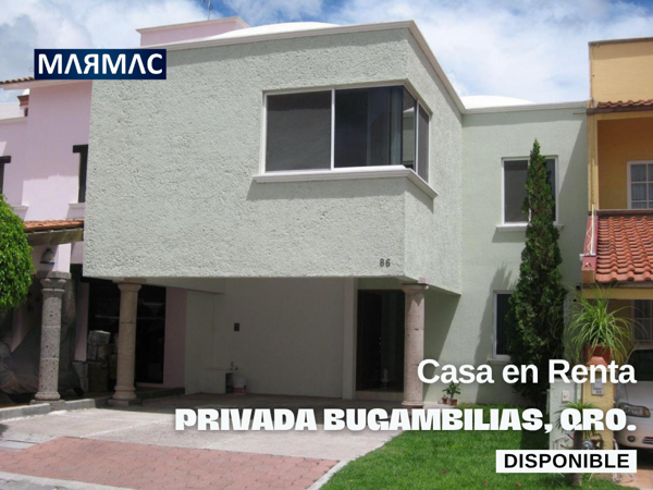 Casa en Renta | Privada Bugambilias (Zona Álamos) | Querétaro, Qro — foto 1 de 28