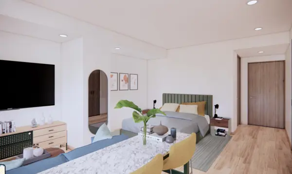 Renta Departamento Tipo Studio Col Roma Norte Cdmx a 400mts Paseo Reforma — foto 1 de 23