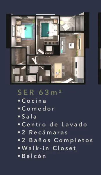 Departamento en venta en Centro, Monterrey — foto 2 de 9