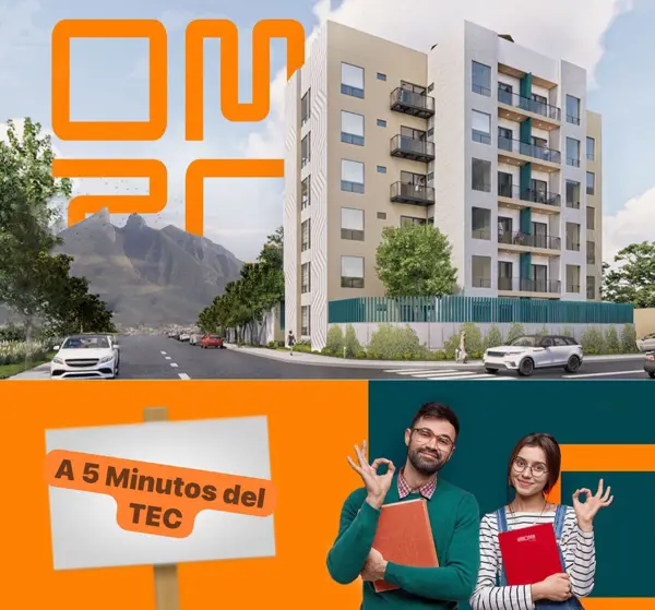 Ultimo Departamento en Venta a 5 Minutos TEC de Mty — foto 1 de 8