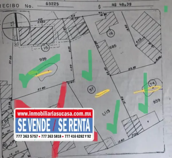 Terreno en venta en Acapatzingo, Cuernavaca — foto 3 de 3