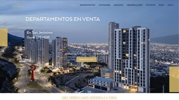 Departamento en Venta amueblado en Colinas de San Jerónimo, Monterrey Nuevo León. — foto 1 de 6